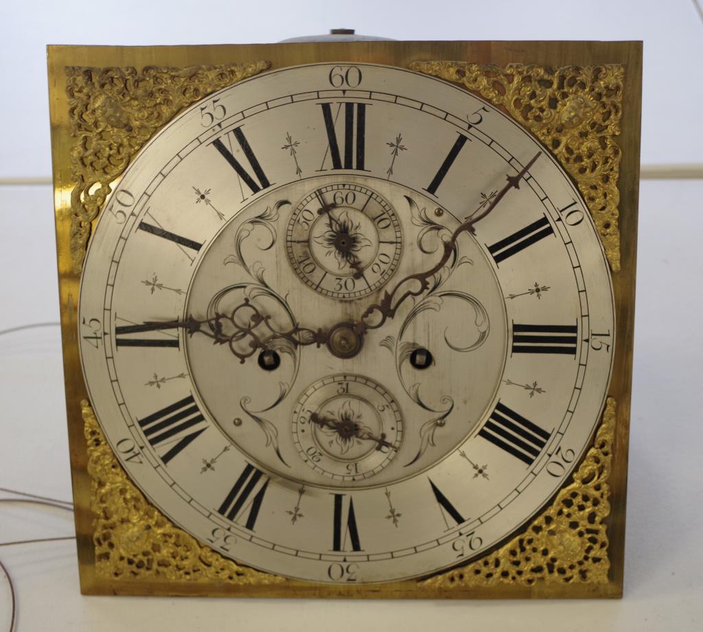 Georgian era long case clock movement - Image 4 of 6