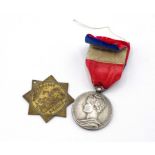Two vintage medals