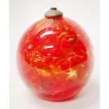 Setsuko Ogishi Australian art glass oil lamp