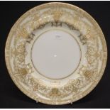 Royal Worcester painted display plate