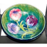 Rare large Walter Moorcroft 'Anemone' bowl