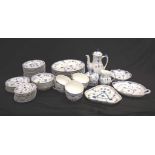 Royal Copenhagen "blue lace" dinner set