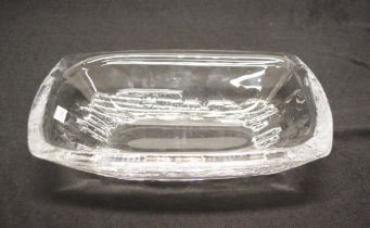 Daum France centrepiece glass bowl