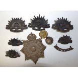 Quantity of early Australian military badges