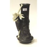 German art nouveau figural table vase