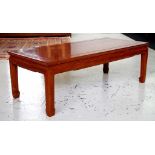 Chinese hardwood coffee table