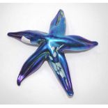 Colin Heaney iridescent art glass starfish