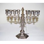 Silver Menorah