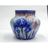 Carlton Ware handcraft iris vase