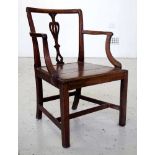 Georgian era carver chair