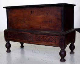 Antique Dutch Colonial chest on stand