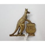 Vintage Young Australian league kangaroo badge