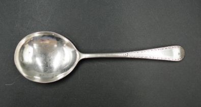 English sterling silver caddy spoon