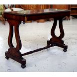 Victorian rosewood hall table