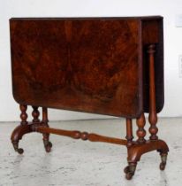 Victorian walnut Sutherland table