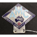 Vintage Advanced Motorists' Charter car badge