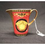 Rosenthal Versace 'Medusa' ceramic jug