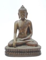 Vintage Oriental seated Buddha figure