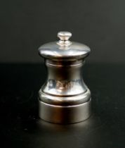 Sterling silver pepper grinder