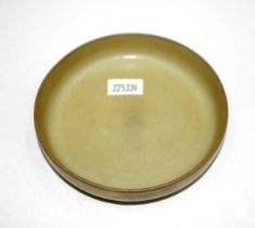 Chinese grey ceramic dish