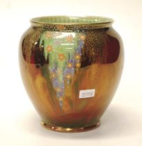 Carltonware rouge royal vase