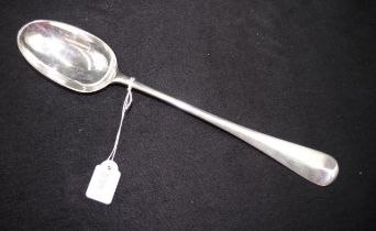 Edward VII sterling silver basting spoon