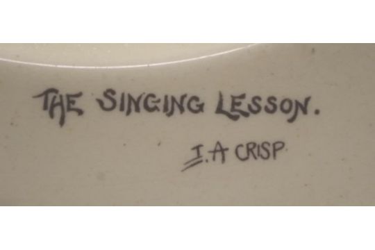 Wilkinson Crisp"Singing lesson" kookaburra plate - Image 3 of 4