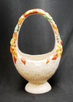 Large Clarice Cliff "My garden" basket