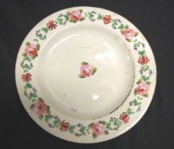 Antique Derby painted dinner plate C:1820