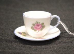 Shelley miniature cup & saucer