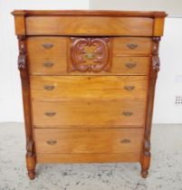 Large Victorian chest of drawers