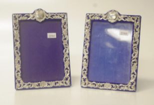 Pair of sterling silver frames