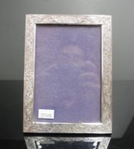 Italian silver picture frame