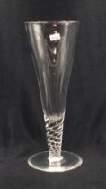 Antique hand blown glass vase