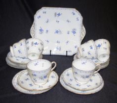 Shelley 'Charm' porcelain part teaset