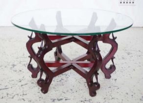 Eastern glass top table