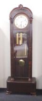 Large 1930's Chiming 4/4 art deco long case clock