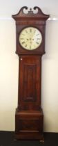 Early Victorian Scottish long case clock