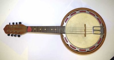 Vintage 8 string mandolin banjo