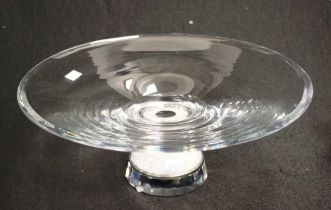 Swarovski crystal "diamond affair" footed bowl