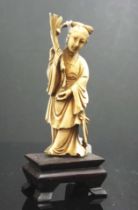 Antique Japanese figure of a Geisha