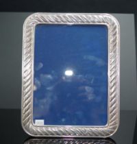 Spanish Alcudia silver picture frame