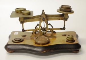 Antique postal scales