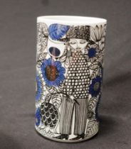 Arabia Finland ' Pastoraali' ceramic vase