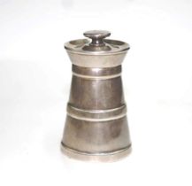 Edward VII sterling silver pepper grinder