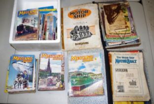 Large quantity vintage Meccano magazine