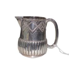 Victorian sterling silver cream jug