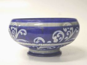 Moorcroft Macintyre blue & white bowl