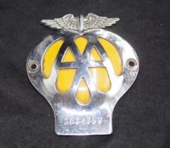 English Automobile Association car badge