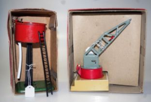 Hornby '0' gauge platform crane